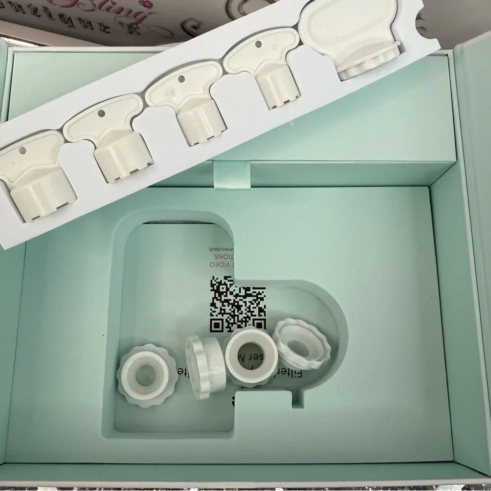 Filterbaby Skincare Product in Light Gray Box with pink filter skin filter